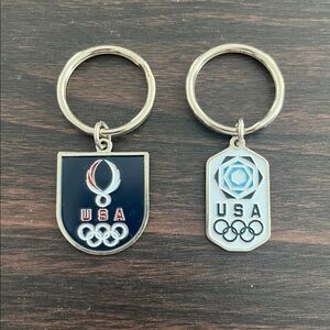 USA Olympic Keychains Set
